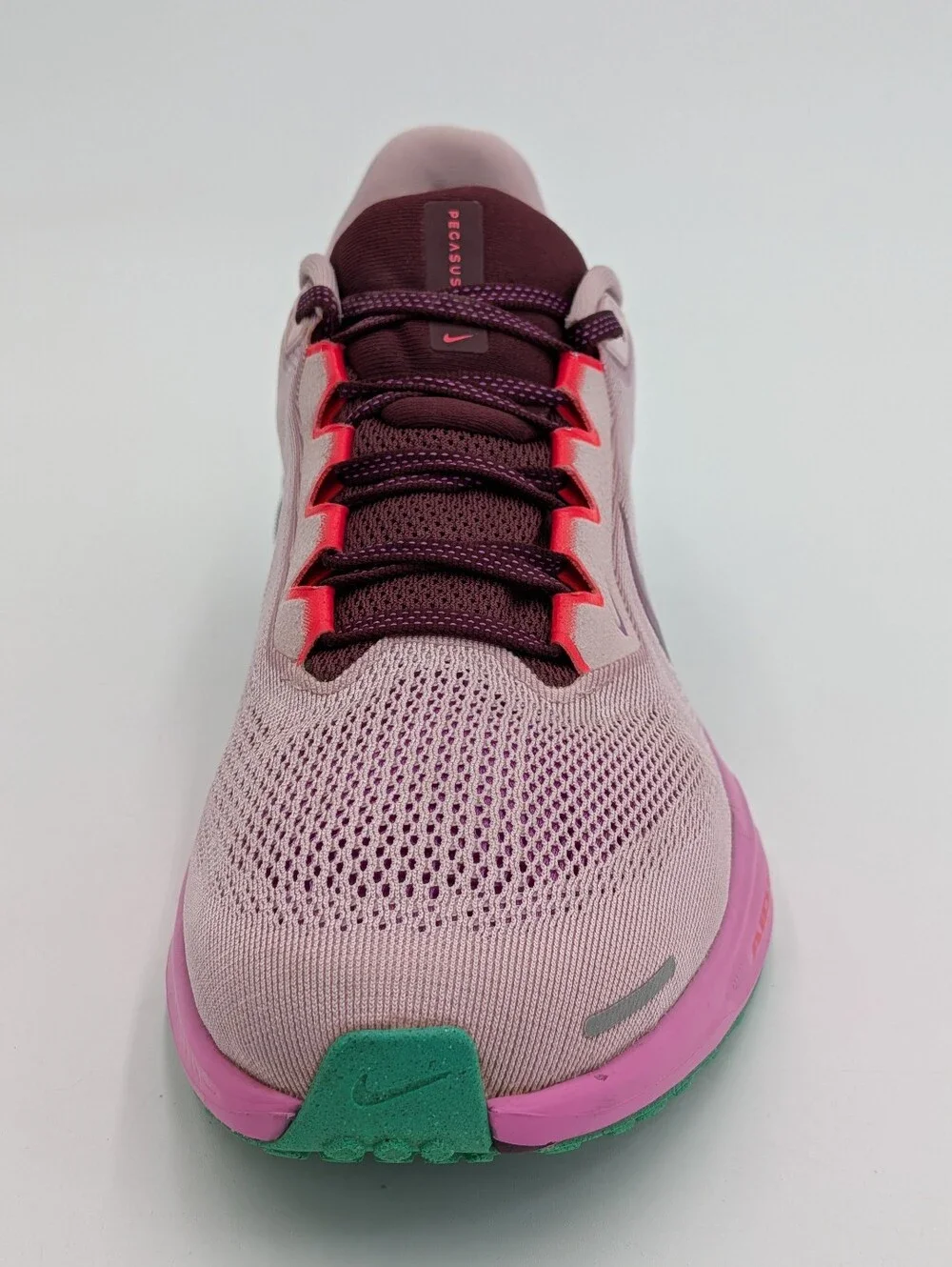 Nike Pegasus 41 Faith Kipyegon Sz 12 Women's Plum Chalk Running Shoes
